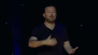 Even if I was paying,
I'd still go first class, - Ricky Gervais: Humanity
