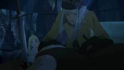 Even in death,
she tries to protect her child. - Maquia: When the Promised Flower Blooms