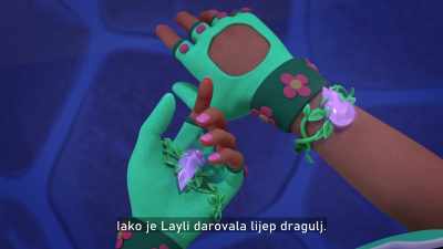 Even if she did get Layla
a pretty gem present. - Unicorn Academy