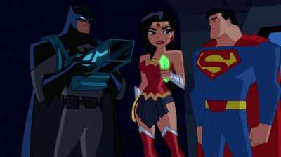 Even so, I think we should
keep this at the Watchtower - Justice League Action