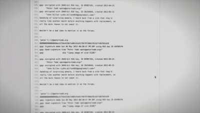 Even the email exchange - Money Electric: The Bitcoin Mystery