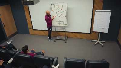 Even when the full-back has to go,
try to make that movement. - All or Nothing: Manchester City