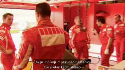 Even the guy who cooked their pasta
was happy when he came - Schumacher