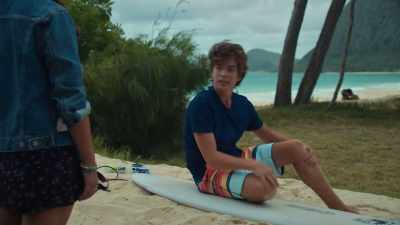 Even the most beginner surfers
from Hawaii sit on their boards, - Doogie Kamealoha, M.D.