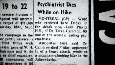 Even the newspapers couldn't agree on whether it was a heart attack - The Minds of Men