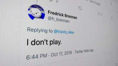Even the QAnon debunker
Travis View - Q: Into the Storm