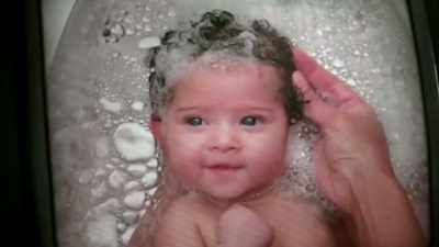 Even the tiny bubbles
of a Johnson's bath - The Crime of the Century