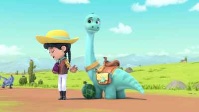 Even if they weren't
nice to us, - Dino Ranch