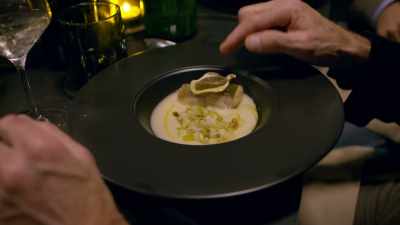 Even though Cesare is
renowned for being innovative, - Stanley Tucci: Searching for Italy