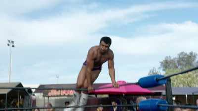 - Even though my dad
wasn't wrestling - Young Rock