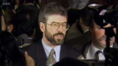 Even though he was talking about
building peace and reconciliation. - Once Upon a Time in Northern Ireland