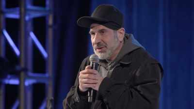 Even though I'm dressed
for collecting cans, - Dave Attell: Hot Cross Buns