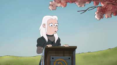 Even though much of his time was spent - Disenchantment