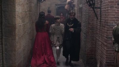 Even though the king is your godfather,
when you approach him...  - The Tudors
