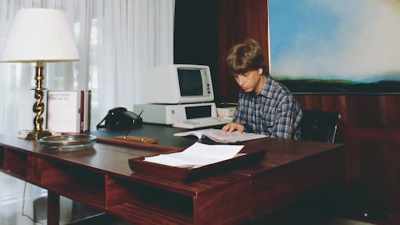 "Even though Traf-O-Data
wasn't a roaring success, - Tech Billionaires: Bill Gates