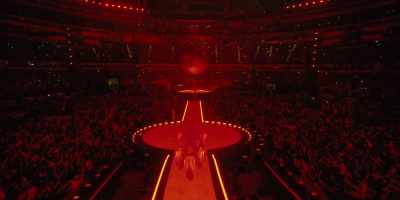 ♪ Even though
we're goin' through it ♪ - The Weeknd: Live at SoFi Stadium