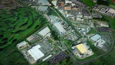 Even today, the area around Derby
still houses - Europe From Above