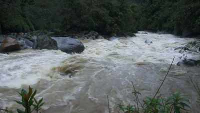 Even
when the river was low, - Edge of the Earth