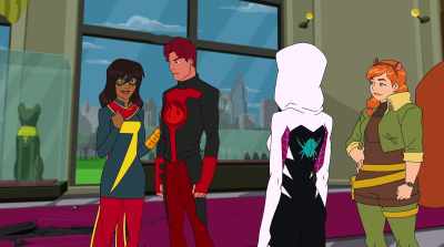 Even without powers, - Marvel Rising: Playing with Fire