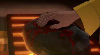Even if you break the rock, - Batman: Soul of the Dragon