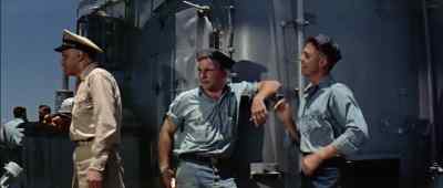 - Evenin', Doctor.
- Ellis. Johnny. Hot below. - The Enemy Below