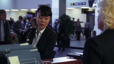 Evening, ma'am.
Where are you flying to tonight? - Lost