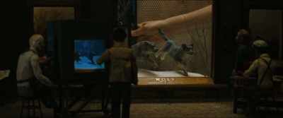 "Eventually, he completed
the diorama of the wolves. - Wonderstruck