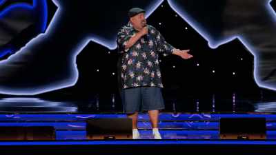 Eventually I end up in my boxers
and nothing else. - Gabriel Iglesias: Stadium Fluffy