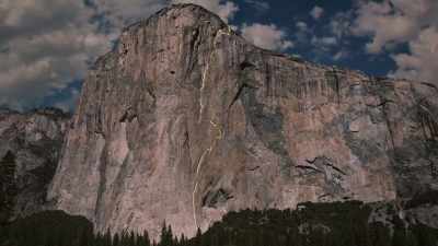 Eventually,
I found a route - The Dawn Wall