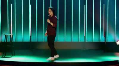 Eventually, I learned how to
speak English by watching a lot - Jimmy O. Yang: Good Deal