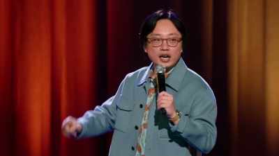 Eventually, I learned how to
speak English by watching a lot - Jimmy O. Yang: Guess How Much?