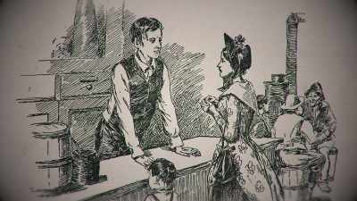 - Eventually Lincoln became
a grocer and he sold whiskey. - Abraham Lincoln