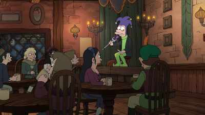 Ever since then,
I've been trying to get stoned again. - Disenchantment