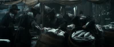 Ever the people's champion......eh, Bard? - The Hobbit: The Desolation of Smaug