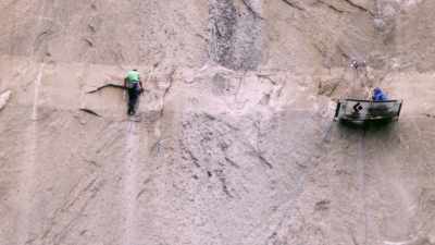 Every attempt,
you wear off more skin. - The Dawn Wall