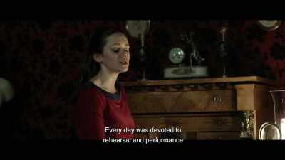 Every day was devoted to
rehearsal and performance - The Ninth