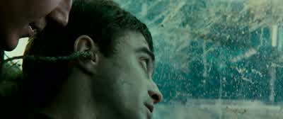 Every day you ride the bus and count the minuteshoping you'll see her againOh my Godmusic playingvocalizing Jurassic Park themeShe smilesand you feel a strange tingle up the back of your neckspitsSomething carnal inside of youcauses your body to break out - Swiss Army Man