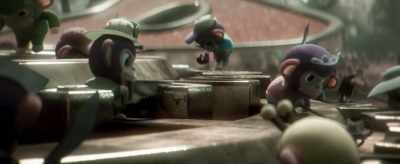 Every day since,
the Chimpanzombies have waged war, - Wonder Park