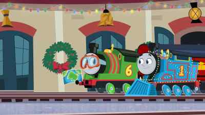 Every day, the mailman comes, - Thomas & Friends: The Christmas Letter Express