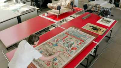 Every day, the V&A's curators
and conservators are at work - Secrets of the Museum