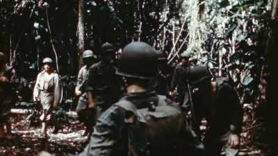 Every drill is a
battle with bugs. - The Pacific War in Color