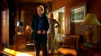 Every exit had an officer
stationed at it. - CSI: Miami