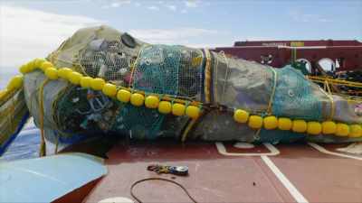 Every few days when it's full,
we take the bag onto a ship. - A Brief History of the Future