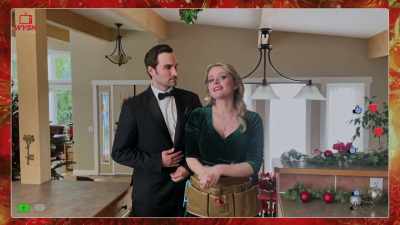 Every house should
have mistletoe, - Snowy with a Chance of Christmas