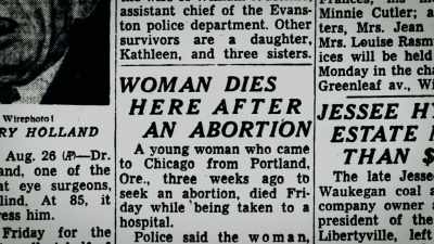 Every once in a while,
you'd read about it in the paper, - The Janes