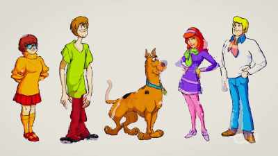 Every incarnation
of Mystery Ink - Scooby Doo, Where Are You Now!