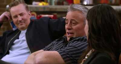 Every little thing, like pulling the pants up - Friends: The Reunion