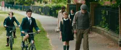 Every morning,
Grandpa would take me to school and back. - Head Full of Honey