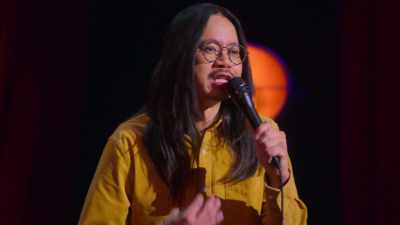 Every now and then,
the snoring stops. There's relief. - Sheng Wang: Sweet and Juicy