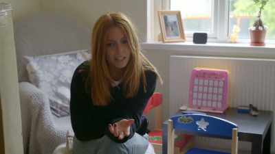 Every other eight-year-old I've met
that goes - Stacey Dooley Sleeps Over